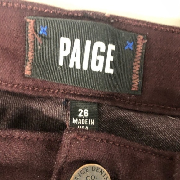 Paige Verdugo Ankle Skinny Jeans - Size 26 - Picture 5 of 6